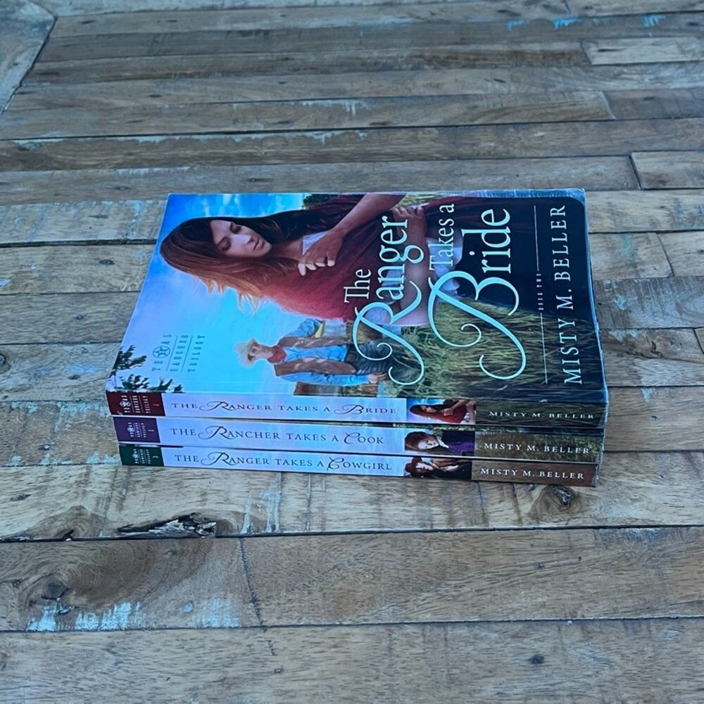 Misty M Beller. Texas Rancher Trilogy Series Book Set of 3 Large Print